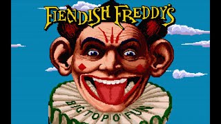 Fiendish Freddys Big Top O Fun Amiga  Gray Matter  1989 Gameplay completo [upl. by Okimik]