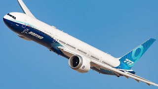 Boeing 777X Flight Demo at the Dubai Airshow 2023 [upl. by Katharine50]