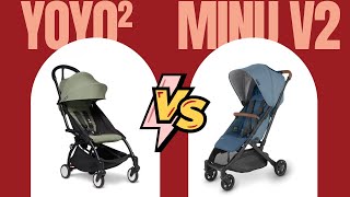 BabyZen YOYO² vs UPPAbaby Minu V2  Which One Wins  Stroller Review  Travel Stroller [upl. by Adnowat]