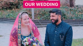 OUR WEDDING  HAMARI SHAADI  IndianEuropean Couple Vlog [upl. by Buell]