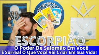 ♏ESCORPIÃOA FORÇA DE SALOMÃO EM VOCÊ VAI SER INESQUECÍVEL DAQUI PARA FRENTE A VITORIA É UM FATO [upl. by Caruso]