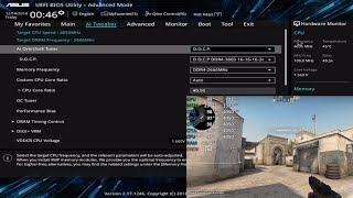 Athlon 200GE at 405Ghz Asus unlocks the Athlon Overclocking Test in CSGO [upl. by Donall32]