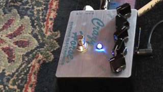 Durham Electronics CRAZY HORSE guitar effects pedal demo w Gibson Les Paul amp Blues Jr amp [upl. by Conni]