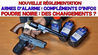 ARMES DALARME  COMPLEMENTS DINFOS ET POUDRE NOIRE DES CHANGEMENTS  🤞😗🤔🤞 [upl. by Aener]