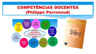 COMPETÊNCIAS DOCENTES PHILIPPE PERRENOUD [upl. by Sivartal62]