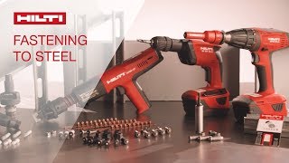 Hilti grating fasteners [upl. by Ayo]