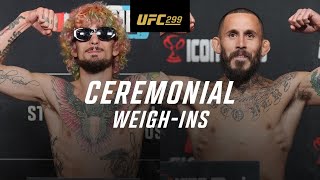 UFC 299 Ceremonial WeighIn [upl. by Annoek]