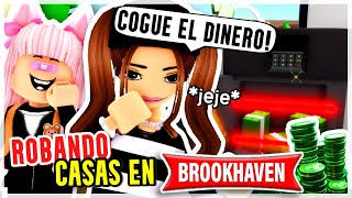 Brookhaven Pero ROBO Casas con Saoli🤣💰 [upl. by Frazer]