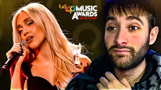 REACCION a ANA MENA  Carita triste  LOS40 Music Awards Santander 2024 En directo [upl. by Yennor528]