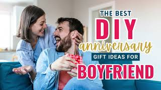 DIY Anniversary Gift Ideas for Boyfriend  Handmade Anniversary Gifts for Him boyfriendgift [upl. by Siroval]