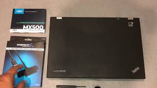 Thinkpad T420s SSD Clone amp Upgrade [upl. by Aleuname]