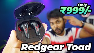 Redgear Toad With Cool Led Effects 🔥🔥 Gaming Earbuds Super Low Latency40ms [upl. by Anerda]