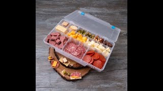 Charcuterie Tackle Box Snackle Box [upl. by Vernen]