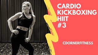 CARDIO Kickboxing HIIT Workout NO EQUIPMENT NEEDED [upl. by Keegan]