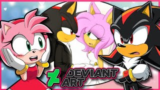 Shadow amp Amy VS DeviantArt AGAIN FT Tails  SHADAMY WEDDING [upl. by Esetal]