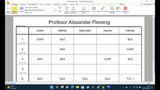 9 DUDAS ASC Horarios Exportar a PDF y a Excel [upl. by Karly214]