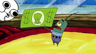 ¿De donde saca dinero Plankton si es un fracasado Bob Esponja [upl. by Auqinihs]