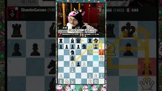 Win with Evans Gambit Trap chess chessgame chesscom gaming [upl. by Lenci]