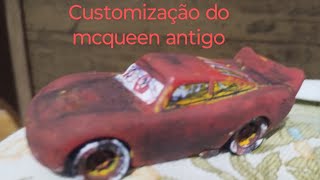 customização do mcqueen antigo de carros 1 [upl. by Eckmann722]