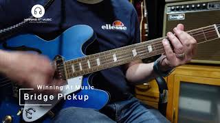 Epiphone Casino Standard Vs Seymour Duncan Antiquity P90 Upgrade shootout [upl. by Pansir]