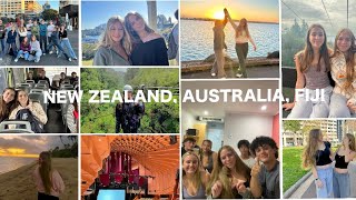 VLOG of south pacific trip w 30 friends fiji australia new zealand [upl. by Westlund560]