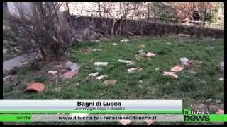 Bagni di Lucca Le immagini dopo il disastro  Di News  6 Marzo 2015 [upl. by Ecined]