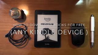 How to download Kindle books for FREE On Kindle Device [upl. by Aridni771]