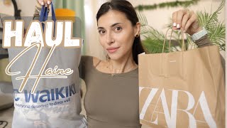 Haul Zara si Waikiki  Cautam bluze dar am cumparat … 🫣 [upl. by Varick]