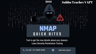 Quick Bites nmap [upl. by Aihtenak]