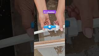 The best plumbing pipe line youtubeshorts subscribe shortvideo [upl. by Yrrehs]