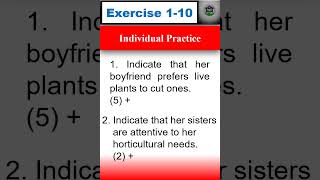 Exercise 110 Individual Practice Part 1 english practice americanaccenttraining [upl. by Jaquith]