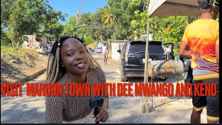 Visiting maroon town festival with Dee Mwango and Keno EP 81 Jamaica  Hills and valleys [upl. by Renick935]