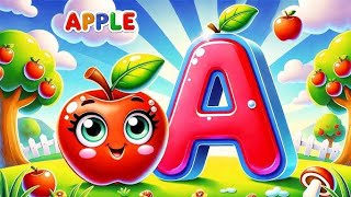 AforApple🍏🍎 nursery rhymes phonic songs aforapple aforapplebforballphonicsong [upl. by Magnien]