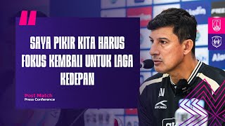 Post Match Press Conference  RANS Nusantara FC vs PERSIS Solo  Liga 1 20232024 [upl. by Ikik14]