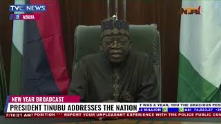 New Year Address President Tinubu Promises Economic Prosperity Improved Security [upl. by Schalles155]