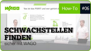 Schwachstellen erkennen amp beheben Sicher mit WAGO  Open and Secure [upl. by Lorrimer698]