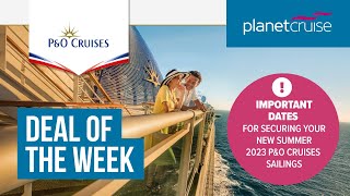 PampO Cruise from Southampton Deal  Important 202324 Summer amp Winter Cruise info  Planet Cruise [upl. by Ailed]