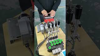 proportional coil clutch motor crane wireless radio Lifts Manipulatorfassiunichiabpalfinger [upl. by Ellerrehs]