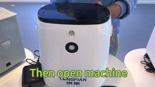 Longfian 17L portable oxygen concentrator operation procedures [upl. by Ewan]