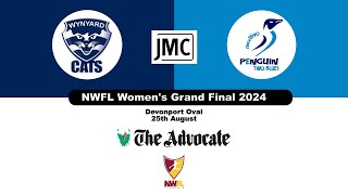 North West Football League Womens Grand Final 2024  Wynyard v Penguin [upl. by Yaniv]