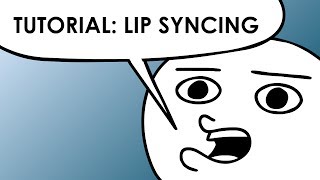 Animation Tutorial Lip Syncing [upl. by Barthelemy]