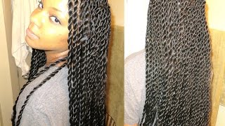 Senegalese Tutorial Seal Your Ends with Nail Glue [upl. by Albina]