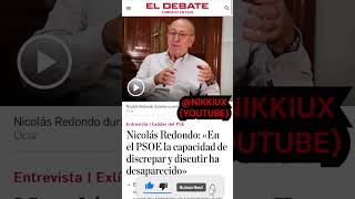 NICOLAS REDONDO HABLA SOBRE LA DICTADURA DENTRO DEL PSOE [upl. by Downall]