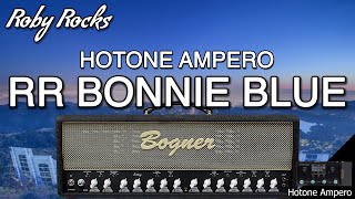 AMPERO  One  Mini  2 Stomp  Bogner Ecstasy  patch RR BONNIE BLUE [upl. by Ramak]