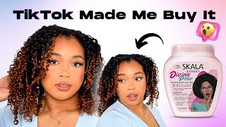 I TRIED A VIRAL BRAZILIAN HAIR PRODUCT AND IM AMAZED WASH N GO USING SKALA [upl. by Harts2]