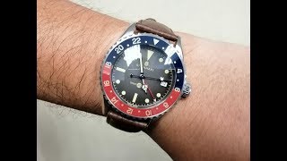 Steinhart Ocean 39 Vintage GMT Premium Pepsi Ceramic [upl. by Whall]