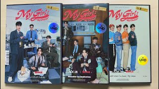 ♡Unboxing ACE 에이스 6th Mini Album My Girl My Choice Season 1 Season 2 amp Season 3 Ver♡ [upl. by Nomolas]