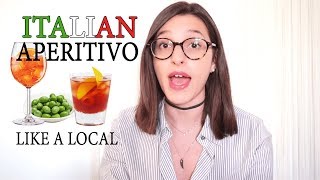 Italian Aperitif 🍹  how it works costs time  🔥 DO IT LIKE THE LOCALS [upl. by Sabanrab]