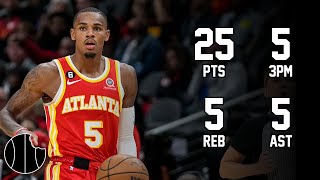 Dejounte Murray Highlights  Hawks vs 76ers  10th Jan 2024 [upl. by Ardyce]