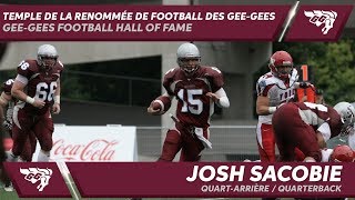 GeeGees Football Hall of Fame 2018 Inductee Speech  Josh Sacobie [upl. by Greta]